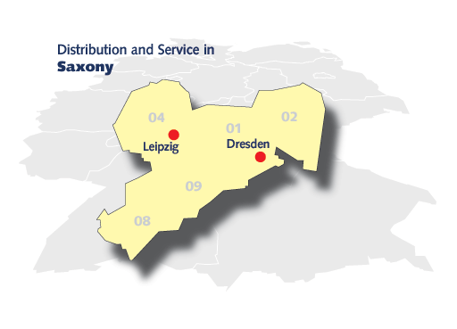 Vertriebsgebiet Sachsen-Anhalt